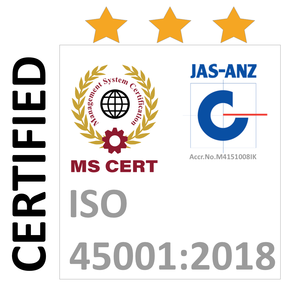 CERTIFICAZIONE ISO 45001:2018